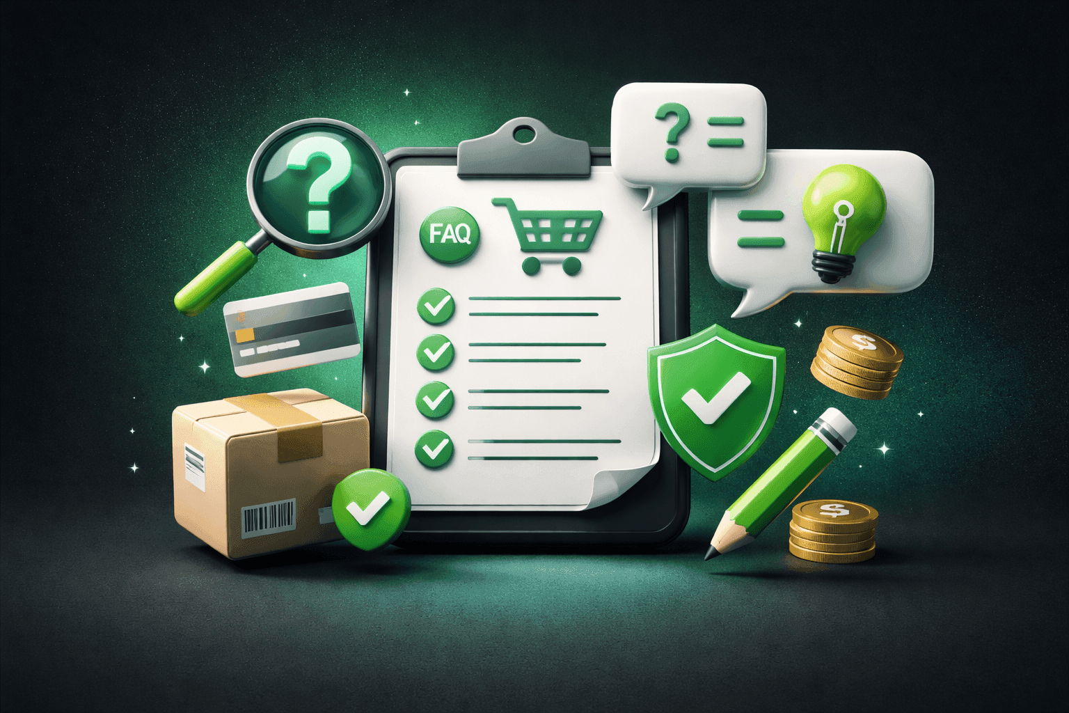 Ecommerce FAQ Questions and Answers Your Store Needs | EasyFAQ