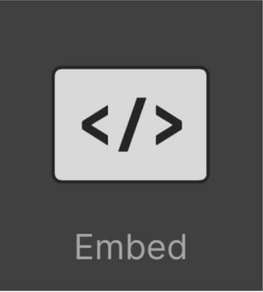 Add FAQs to any Webflow website. Find Embed element.