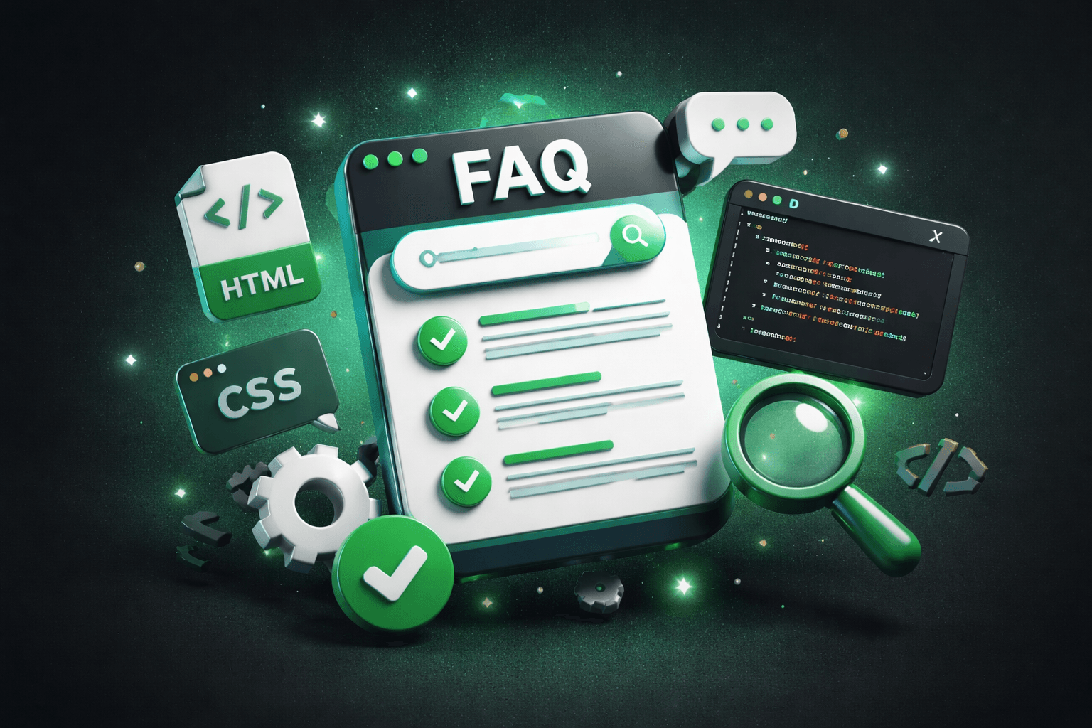 FAQ Page HTML & CSS: Patterns That Actually Rank | EasyFAQ